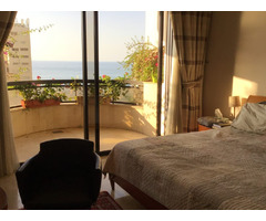 Lovely fully furnished partial sea view apartment in ras beirut 320m